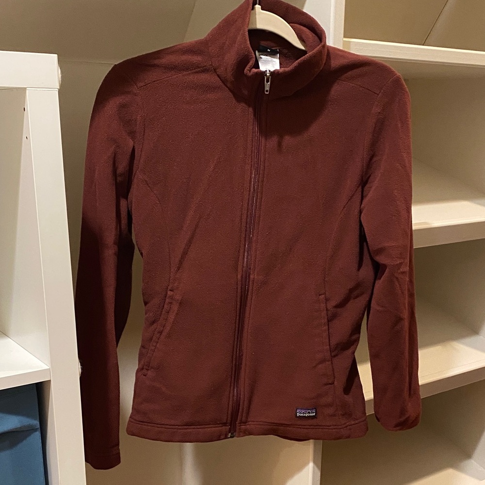 Patagonia Brick Red Fleece Jacket